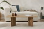 Nordure Mesa de Café Roble 119x40x60 cm